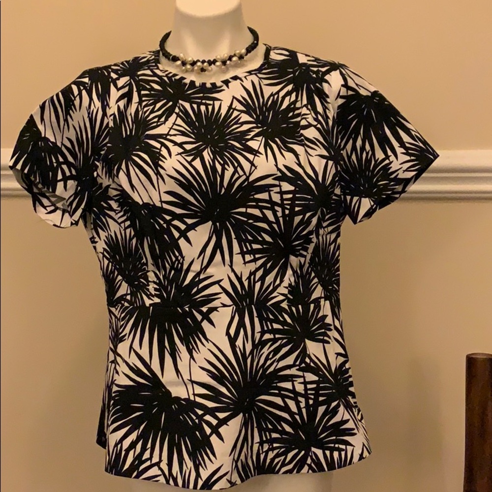 MICHAEL MICHAEL KORS BLK/ WHT TOP